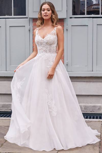 prix discount pour une robe de  mariée de créateur à Aix en Provence