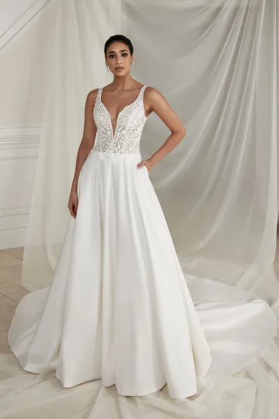 *Robe de mariée  créateur Justin Alexander ref 88281 coloris ivoire/nude en ventes privées